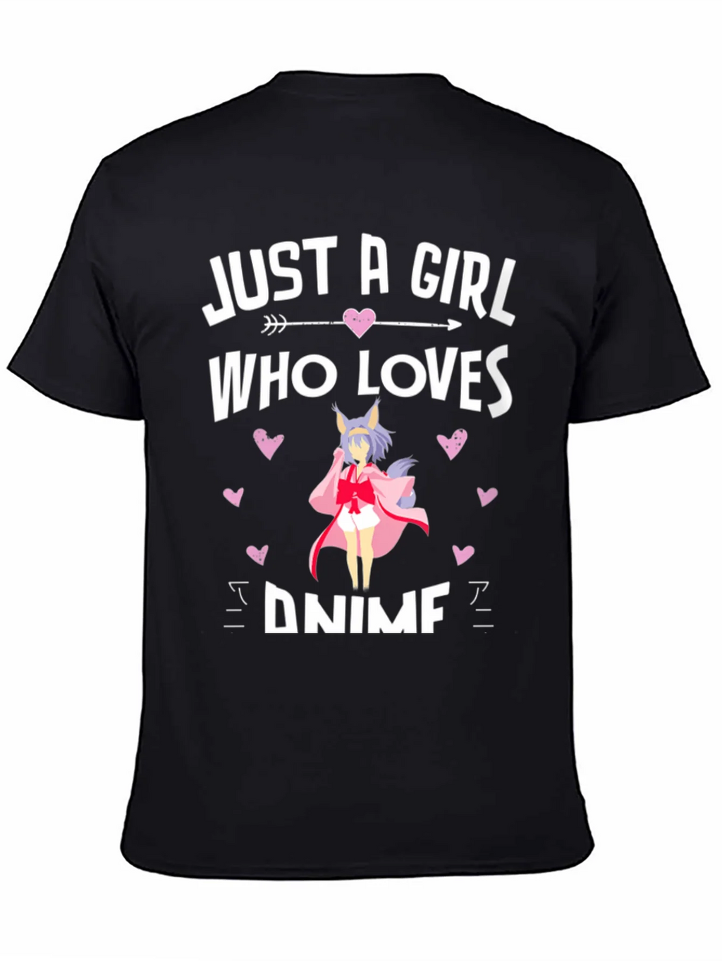 Just A Girl Who Loves Anime T-Shirt product image 4