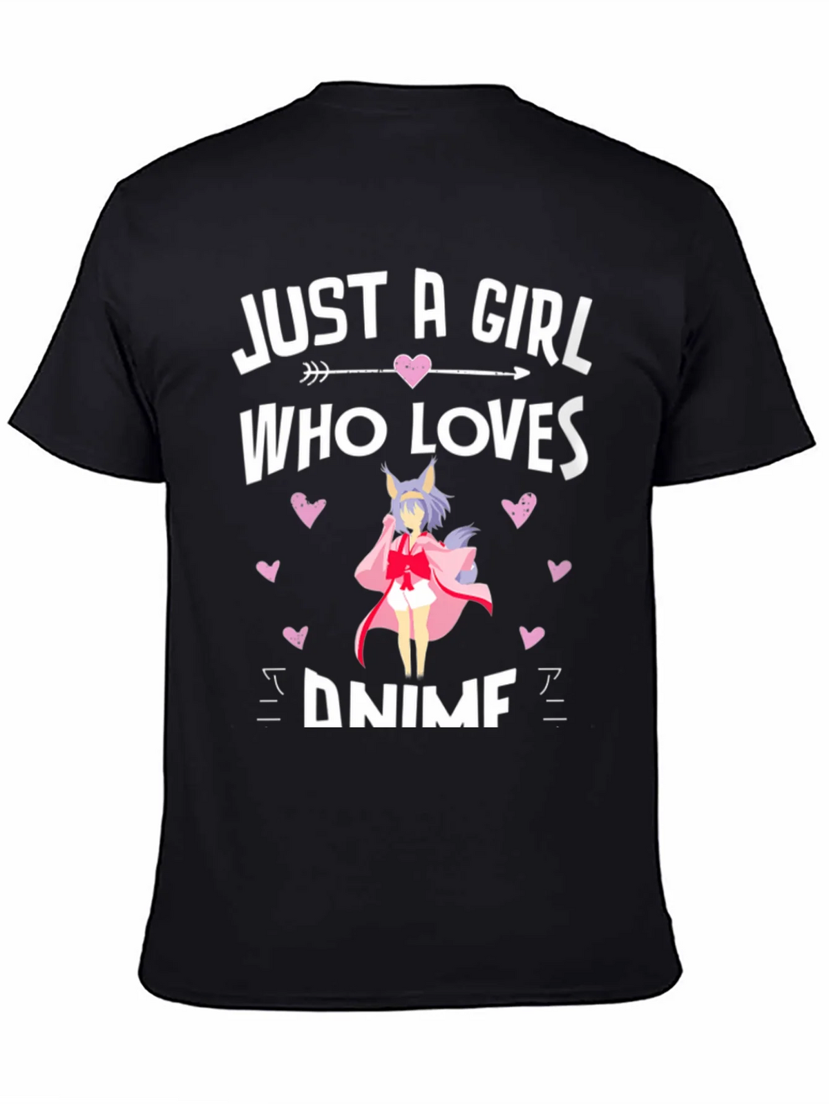 Just A Girl Who Loves Anime T-Shirt product image 4