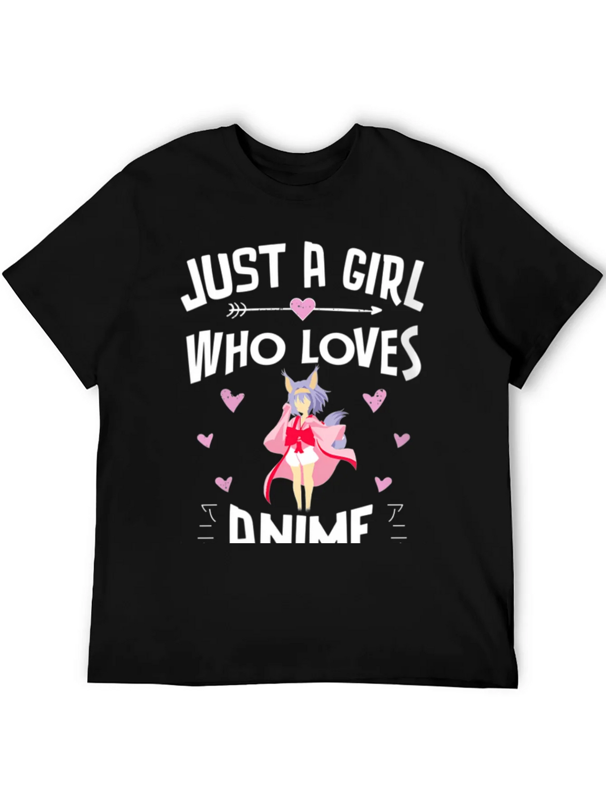 Just A Girl Who Loves Anime T-Shirt product image 5