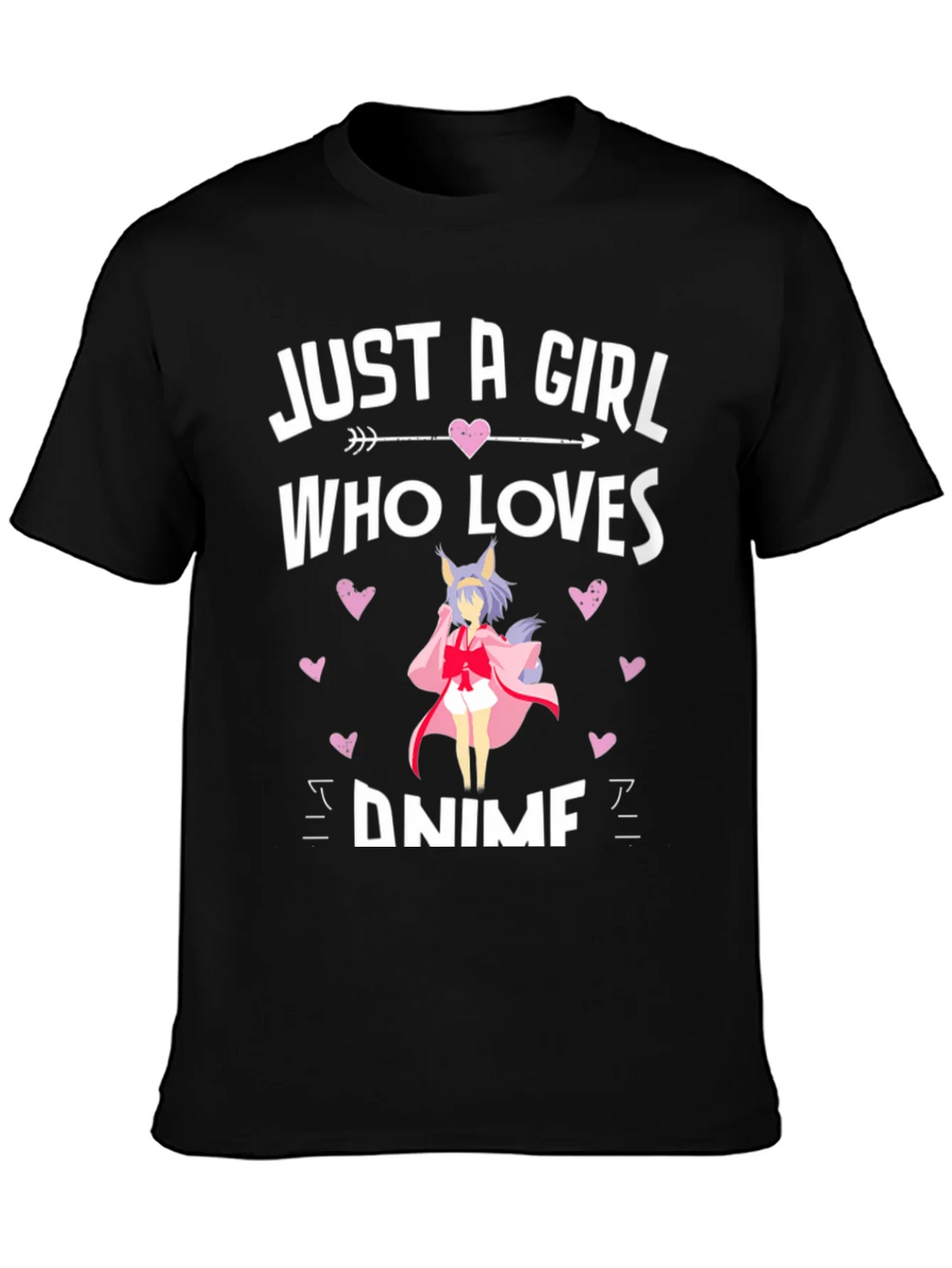 Just A Girl Who Loves Anime T-Shirt product image 3