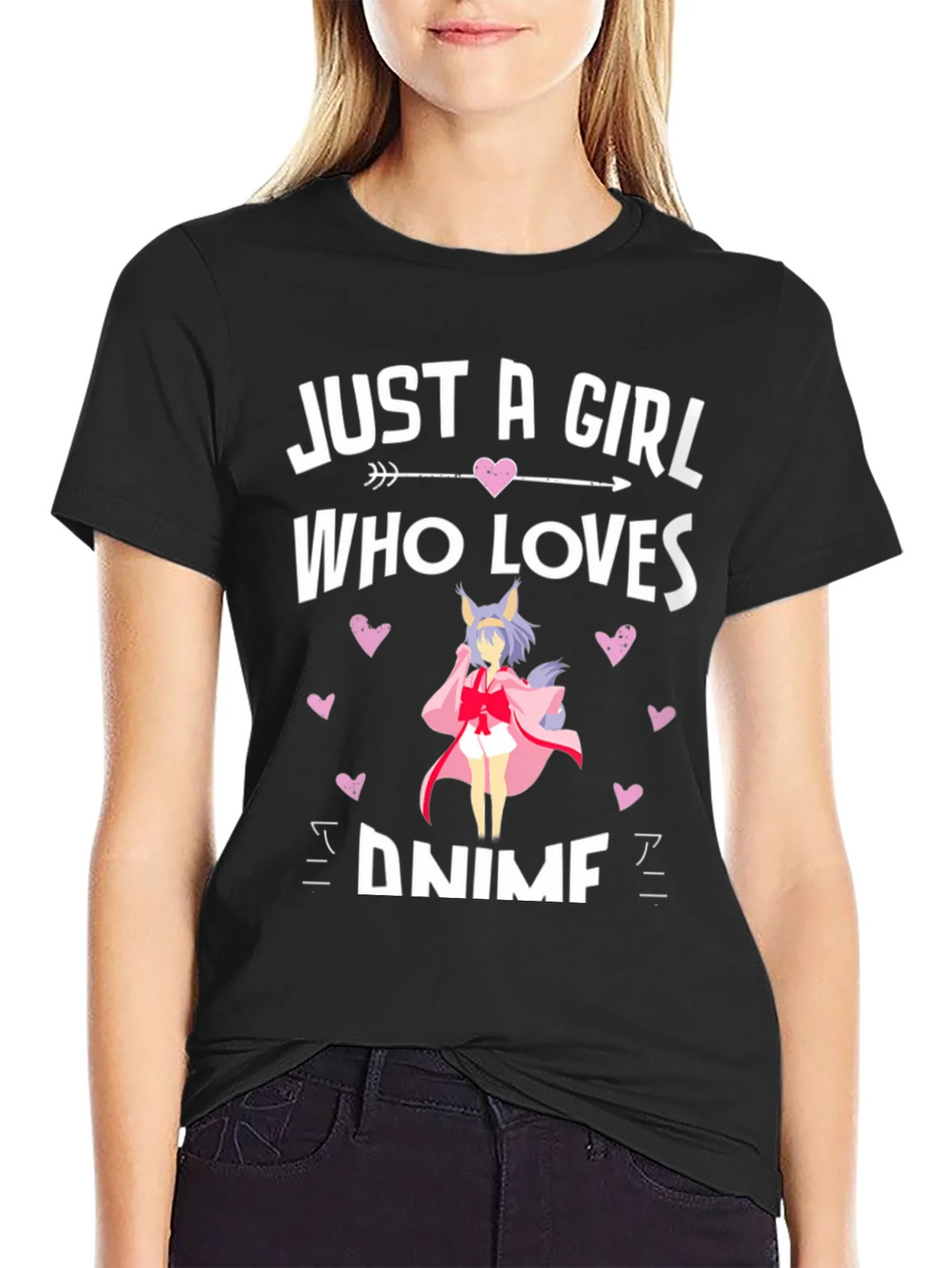 Just A Girl Who Loves Anime T-Shirt product image 2