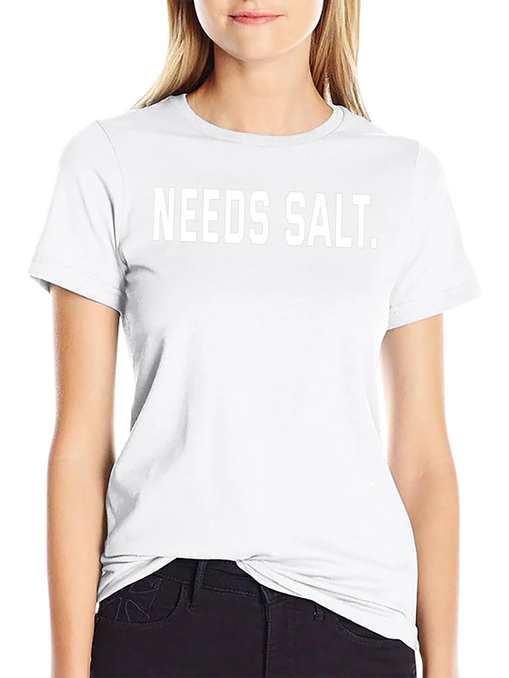 Needs Salt T-Shirt - Funny Foodie Tee product image 8