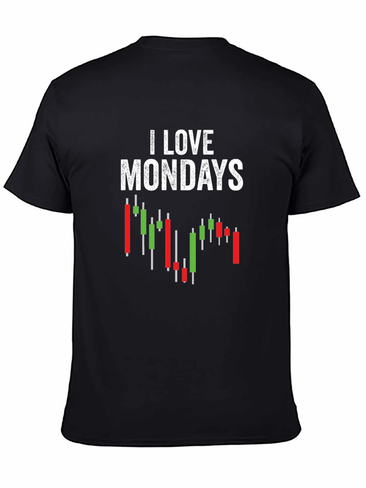 I Love Mondays Stock Market T-Shirt product image 4