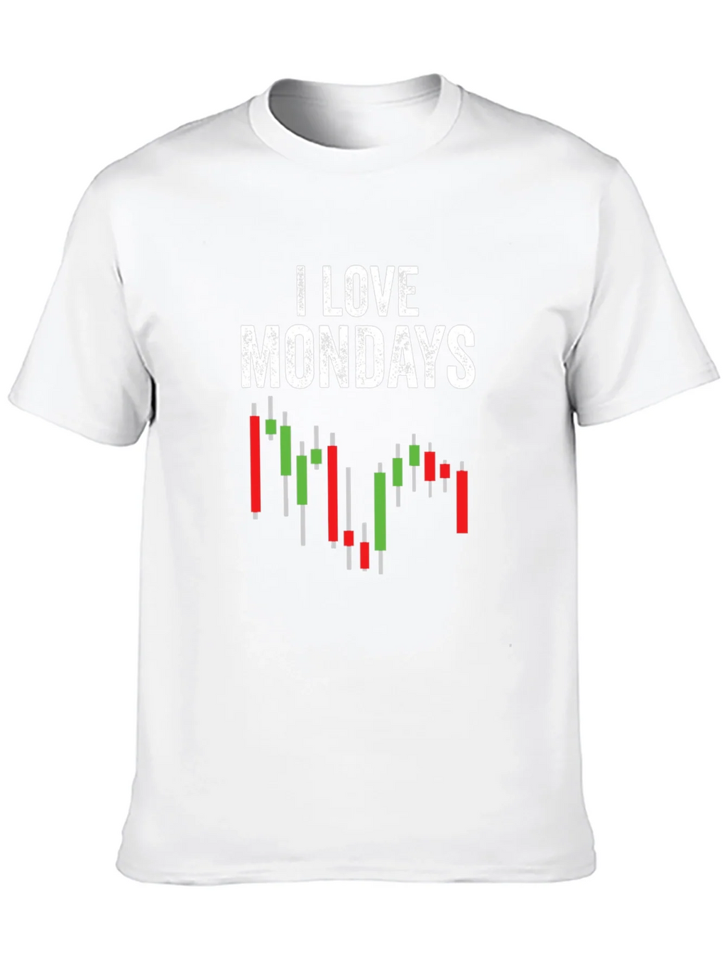 I Love Mondays Stock Market T-Shirt product image 9