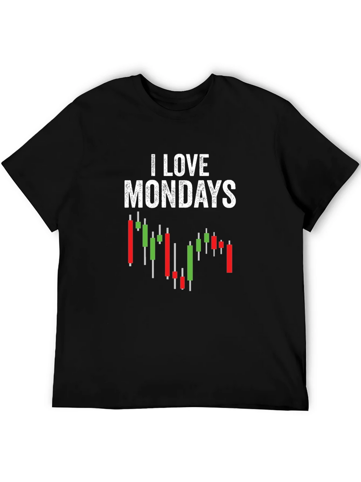 I Love Mondays Stock Market T-Shirt product image 5