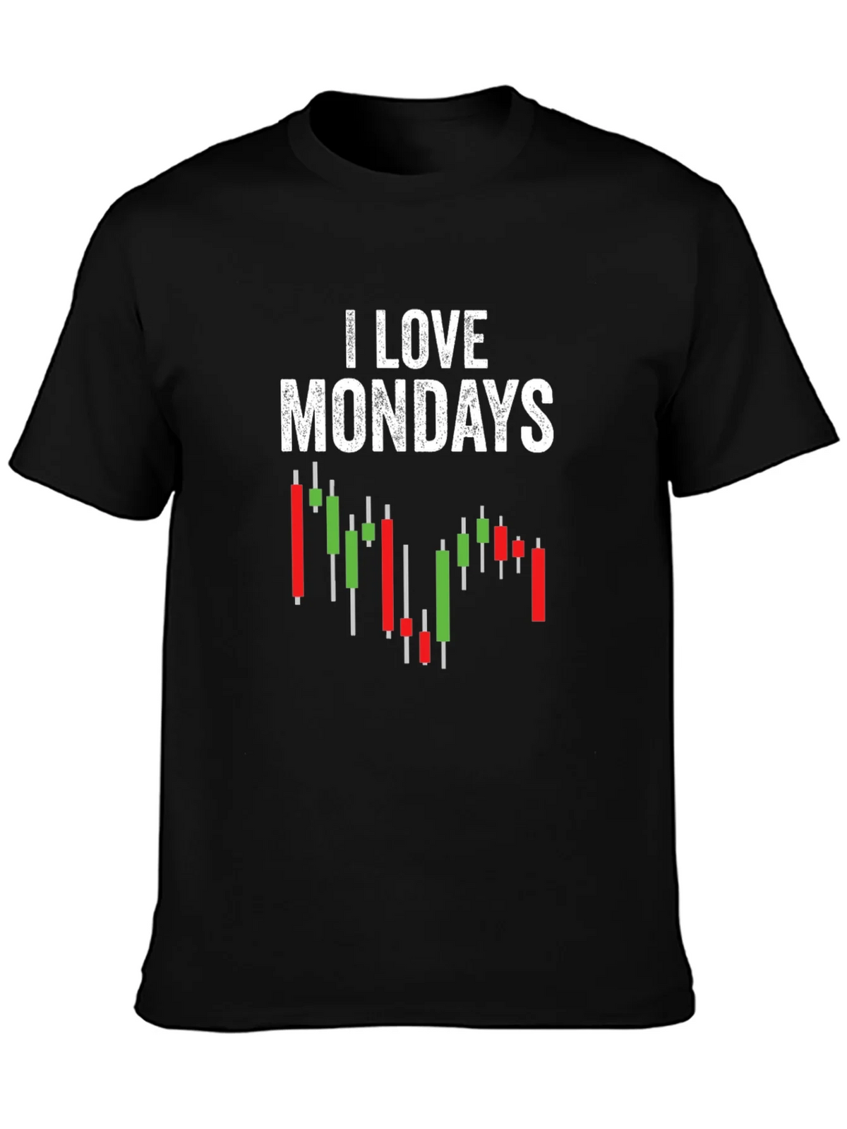 I Love Mondays Stock Market T-Shirt product image 3