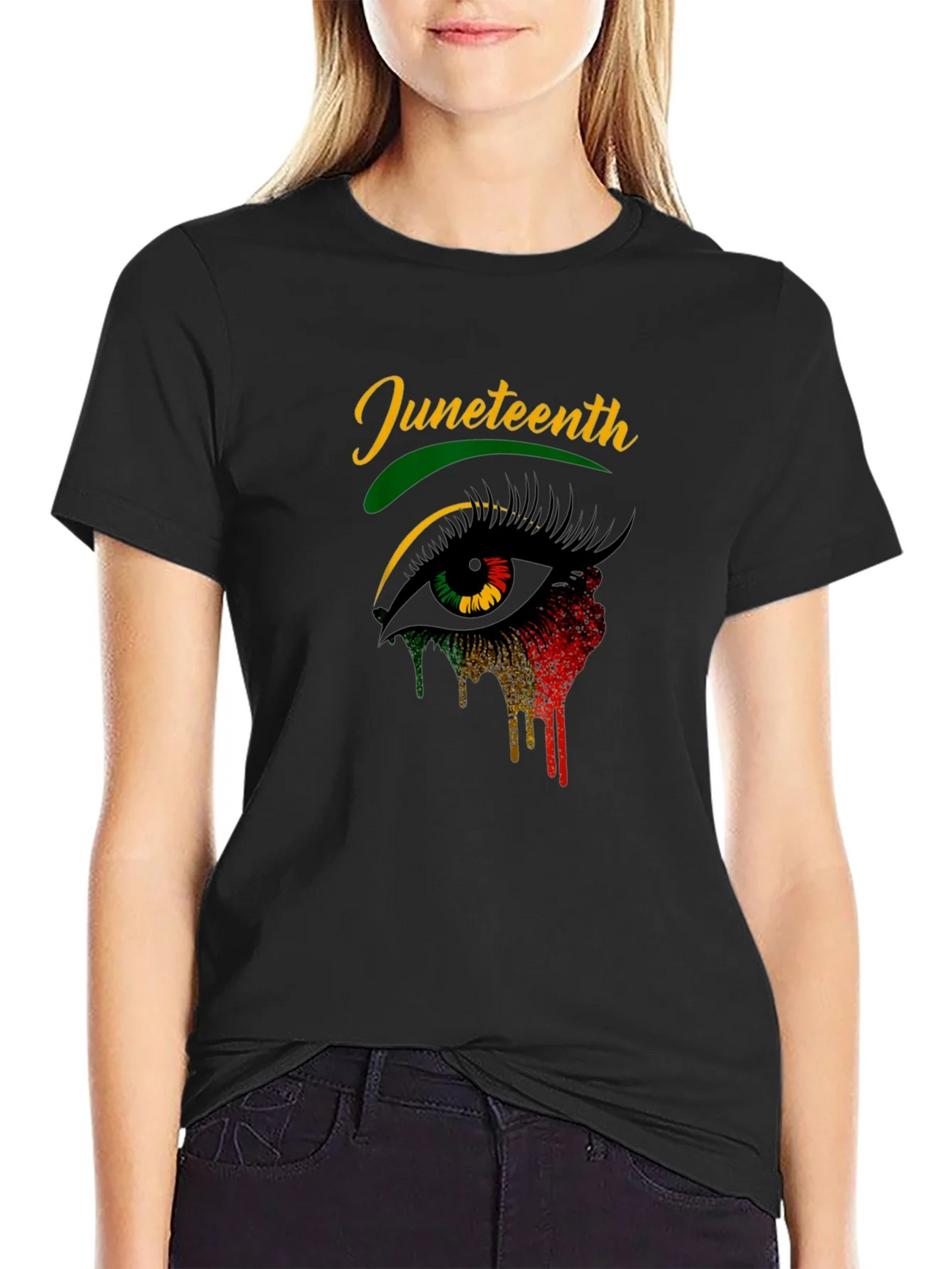 Juneteenth Eye T-Shirt - Celebrate Freedom! product image 2