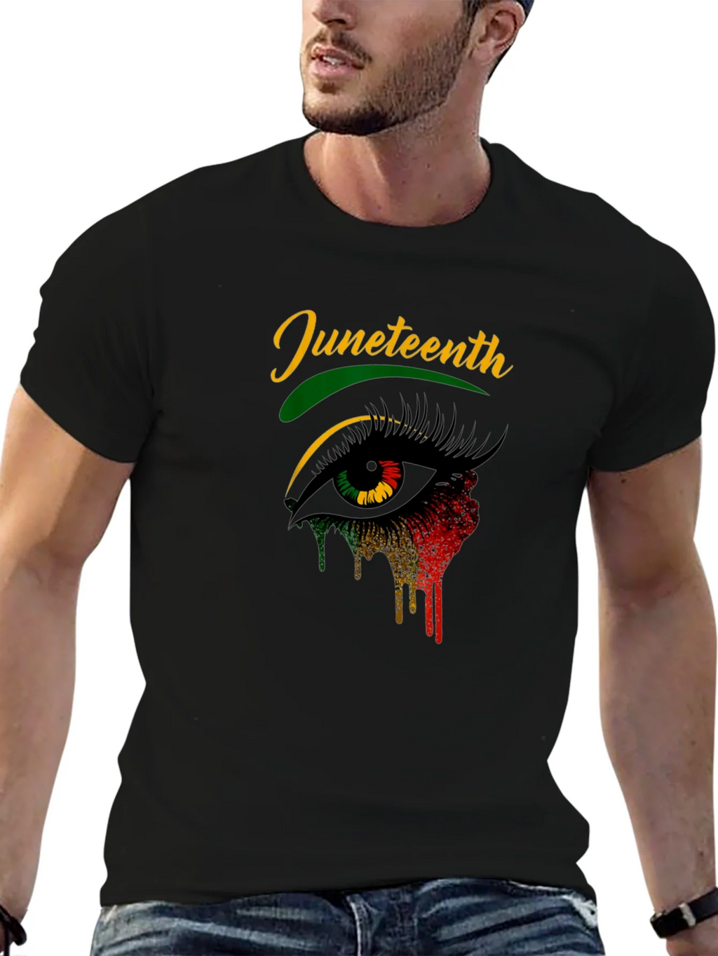 Juneteenth Eye T-Shirt - Celebrate Freedom! product image 6