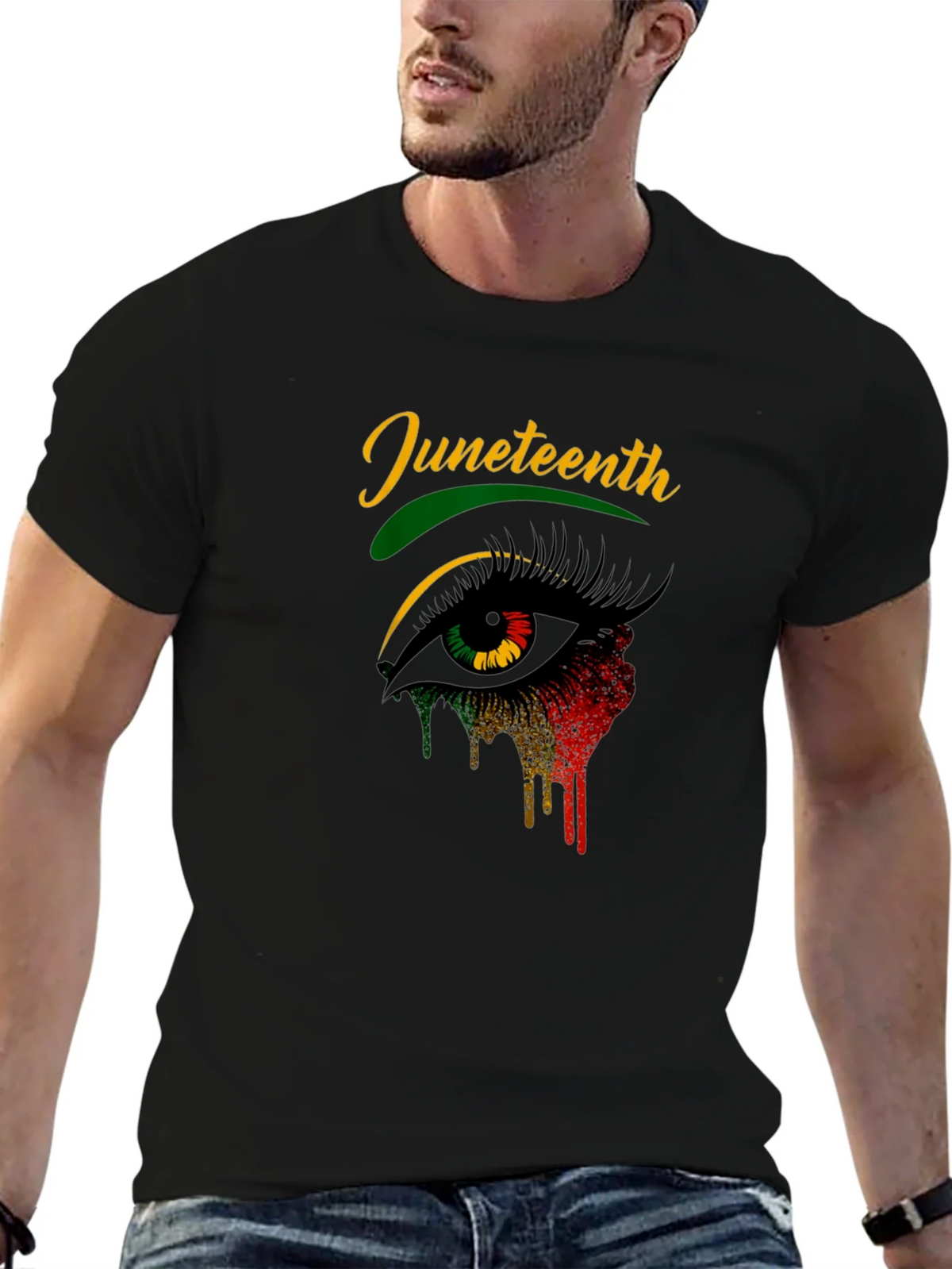 Juneteenth Eye T-Shirt - Celebrate Freedom! product image 6