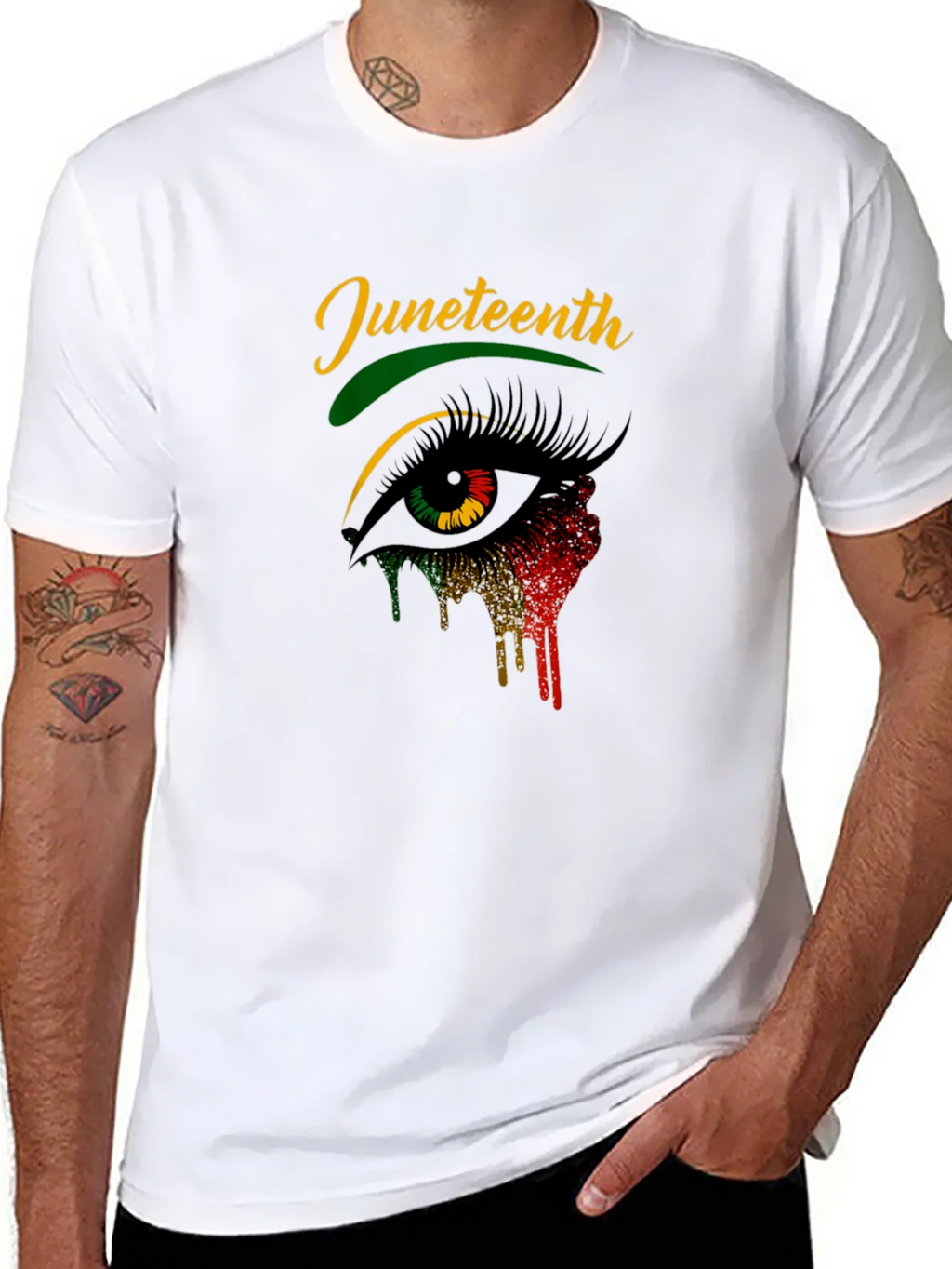 Juneteenth Eye T-Shirt - Celebrate Freedom! product image 7