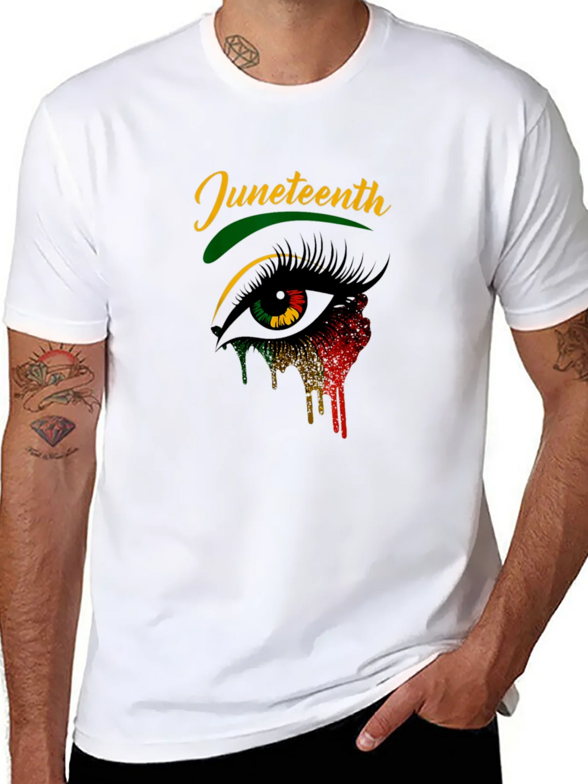 Juneteenth Eye T-Shirt - Celebrate Freedom! product image 7