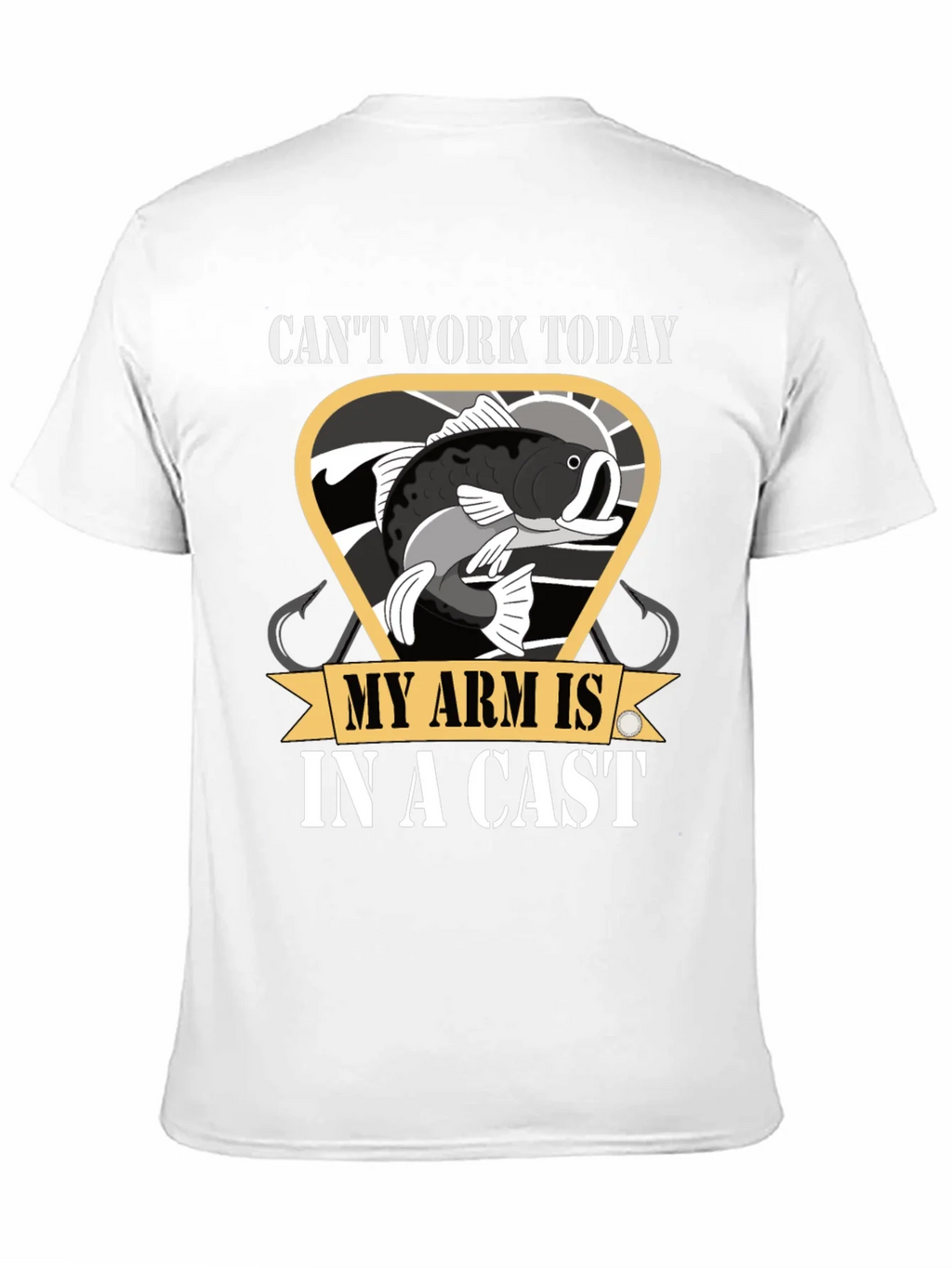 Funny Fishing T-Shirt - Cant Work Today product image 10