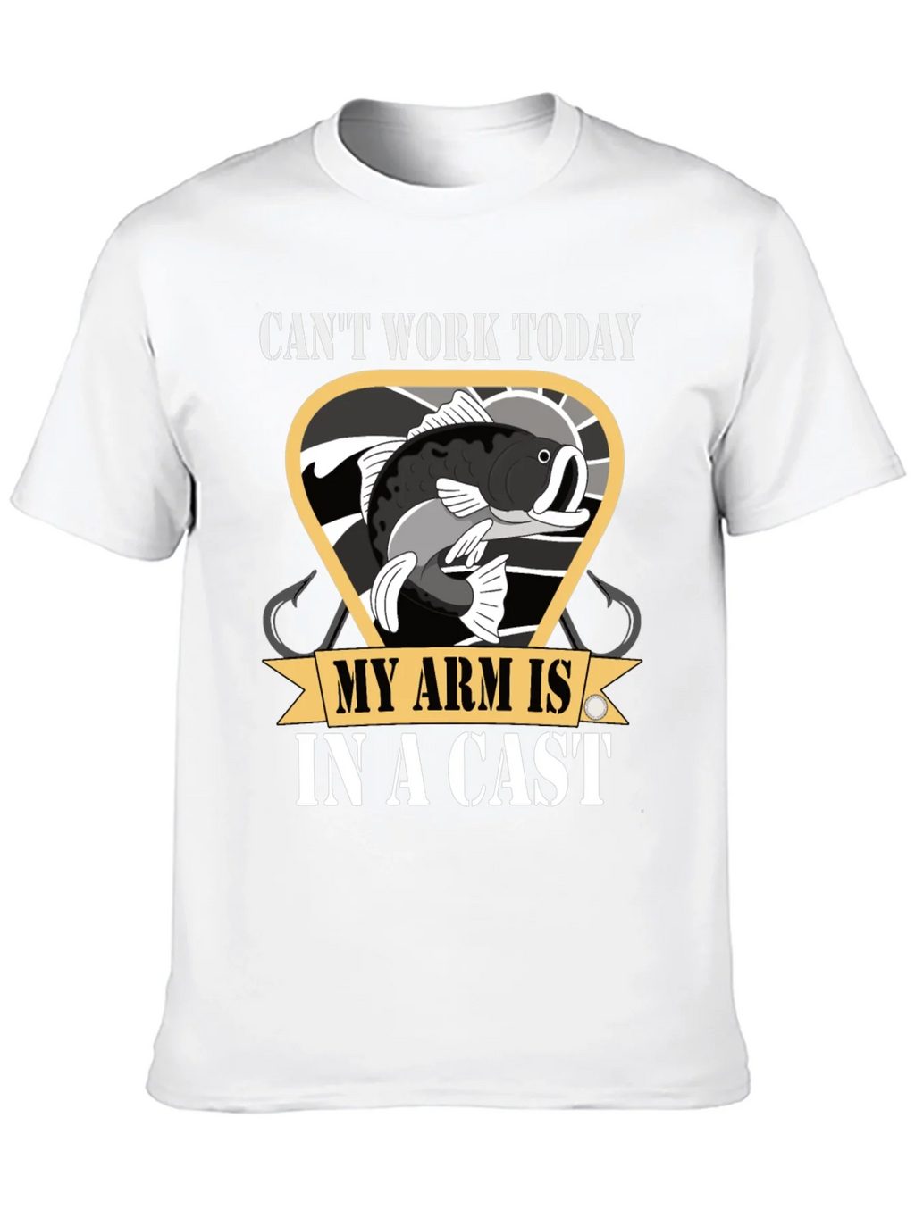 Funny Fishing T-Shirt - Cant Work Today product image 9