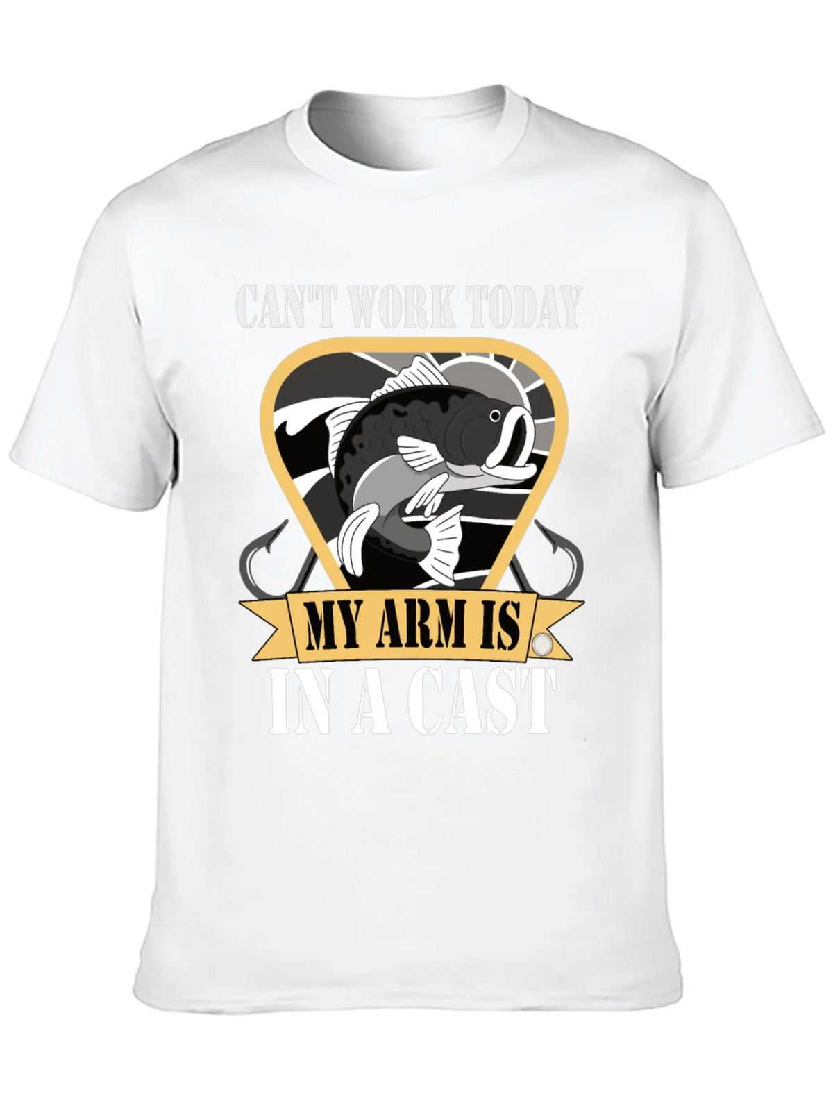 Funny Fishing T-Shirt - Cant Work Today product image 9