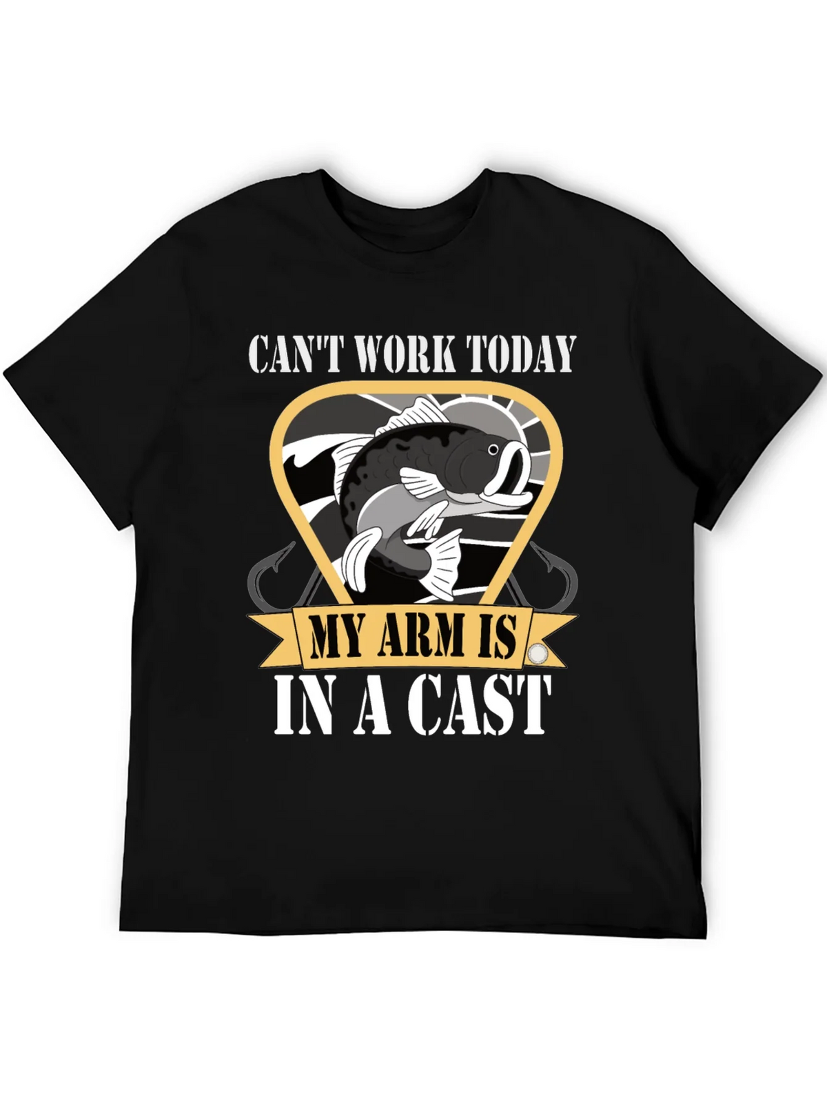 Funny Fishing T-Shirt - Cant Work Today product image 5