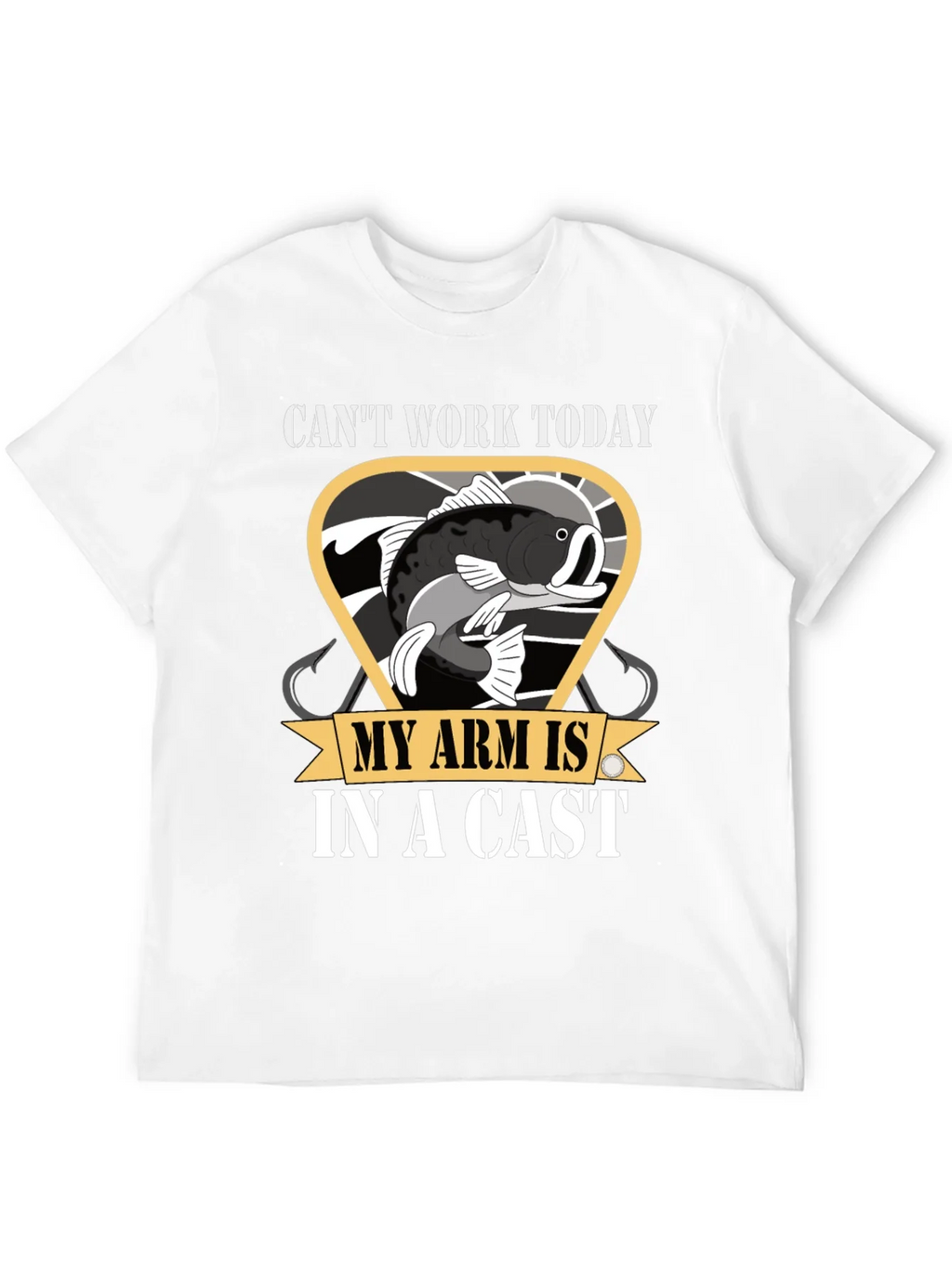 Funny Fishing T-Shirt - Cant Work Today product image 11