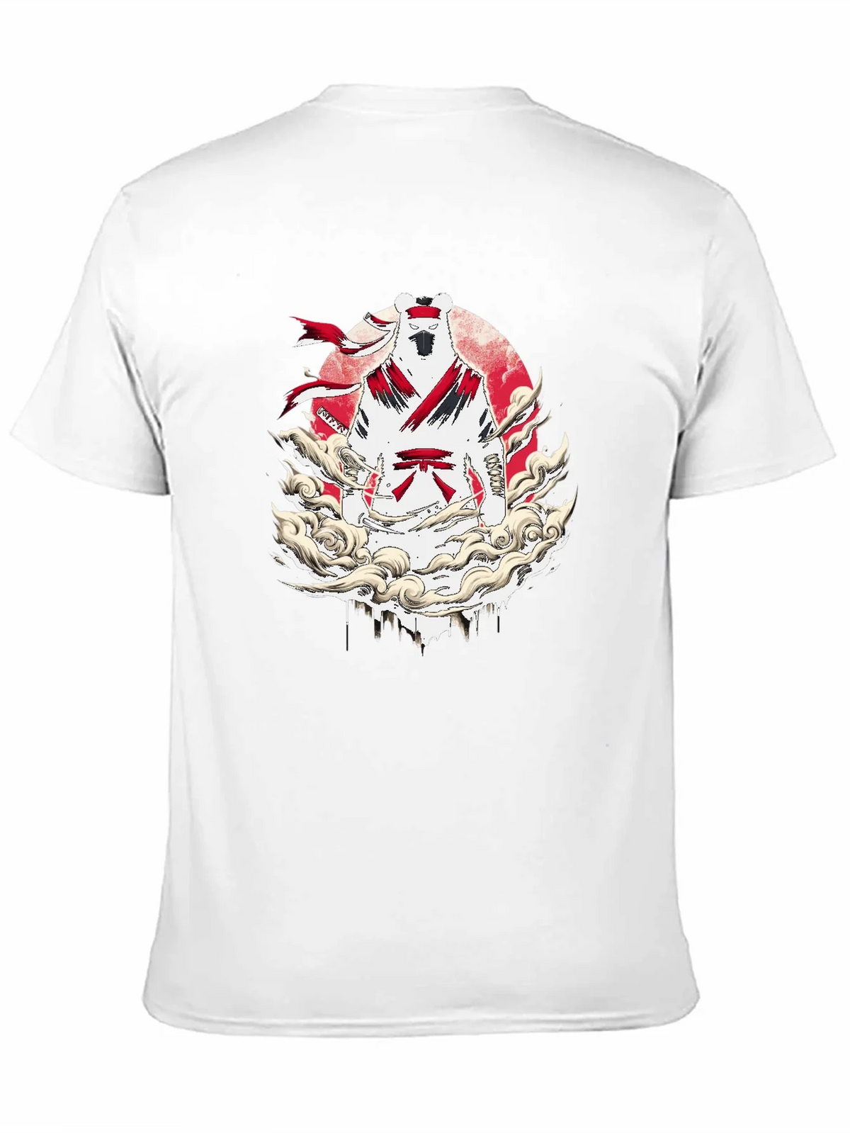 Martial Arts Bear Graphic T-Shirt - Black product image 10