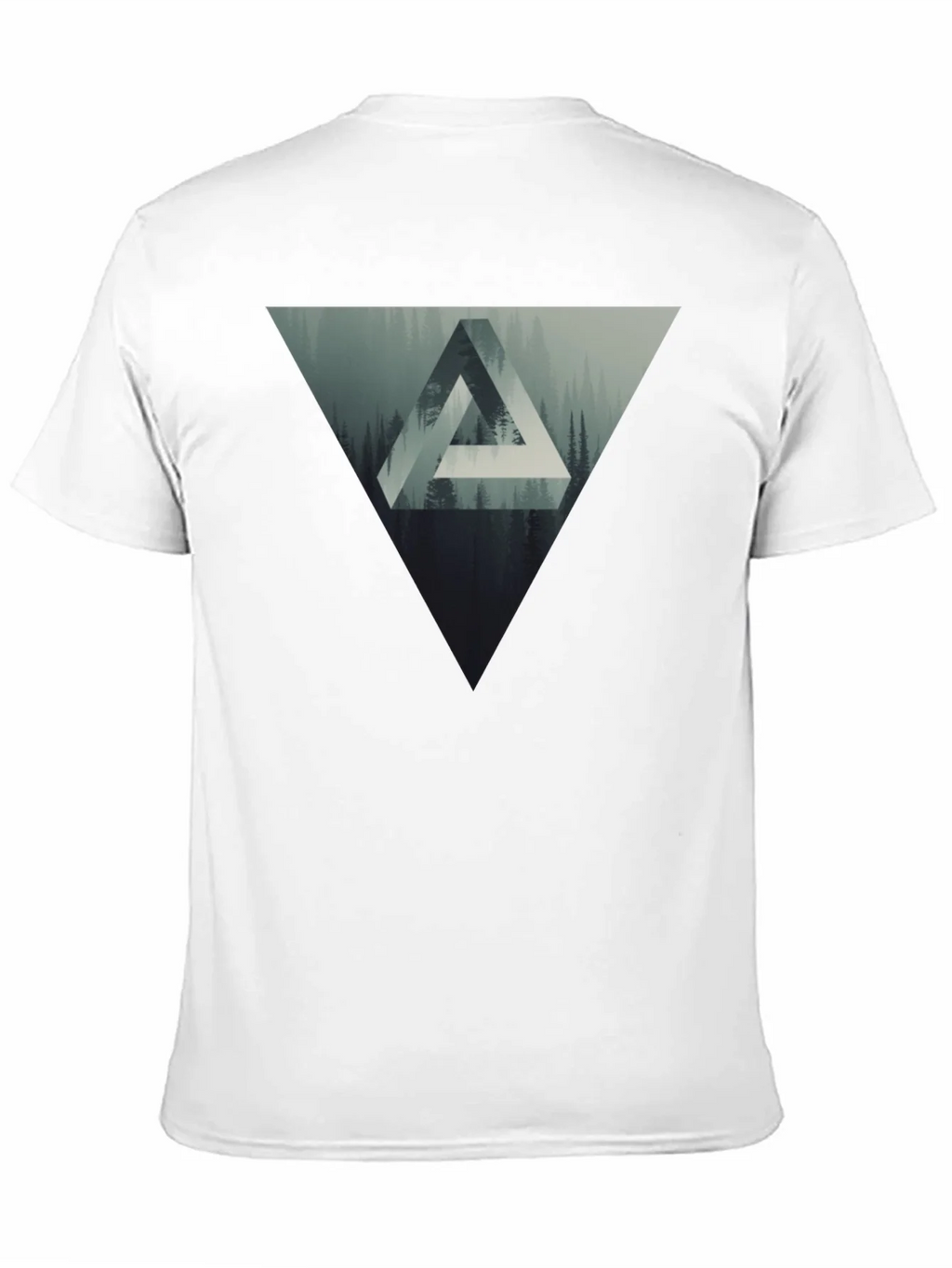 Geometric Forest Graphic T-Shirt product image 10