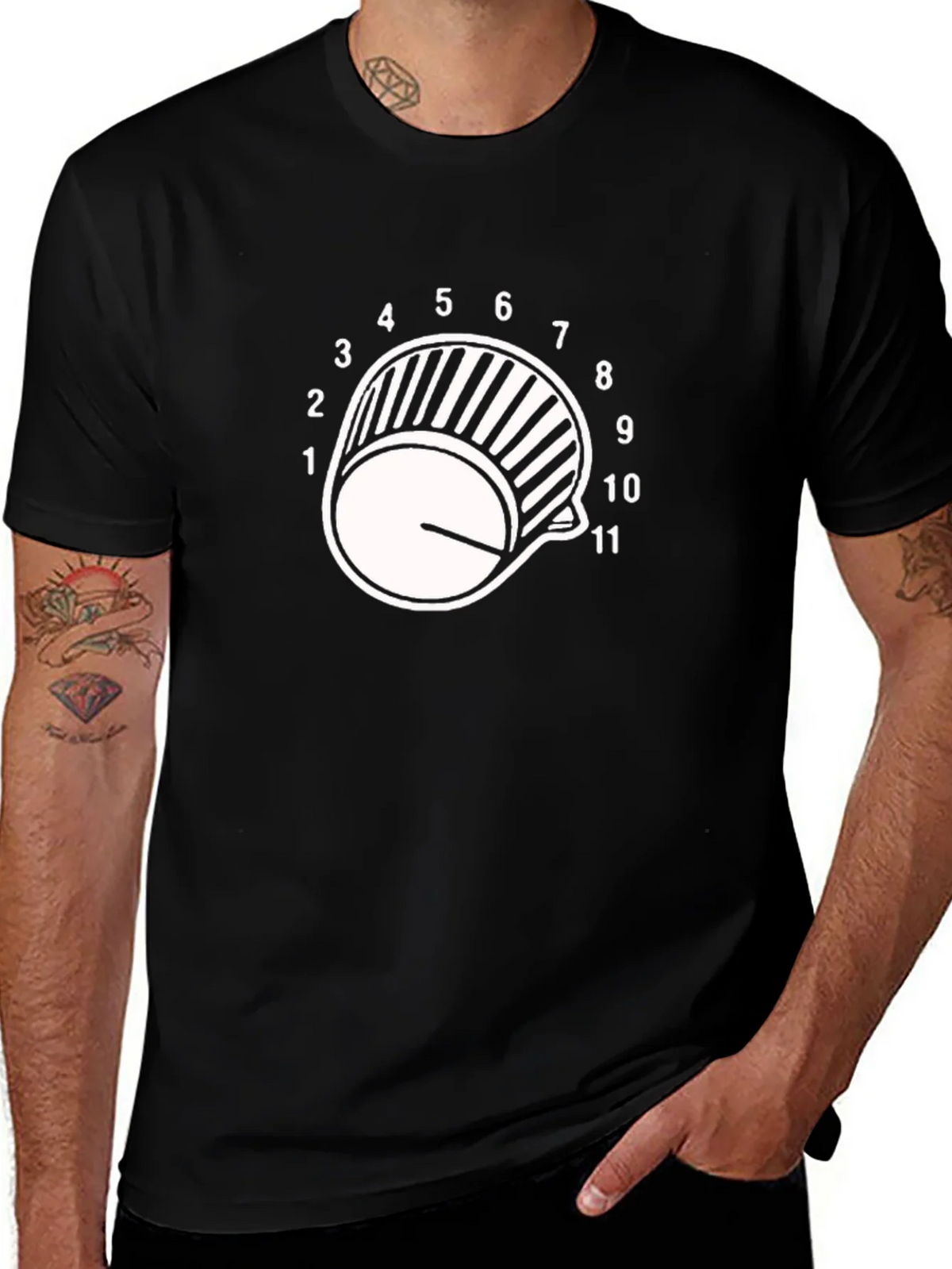 Volume to 11 T-Shirt - Black product image 1