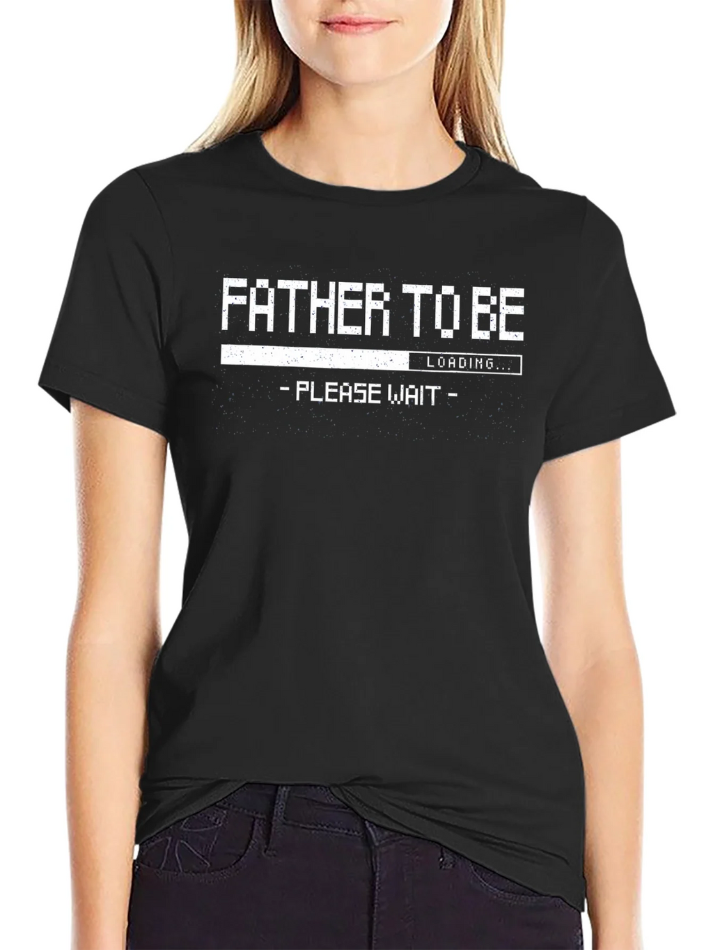 Father To Be Loading Funny T-Shirt product image 2