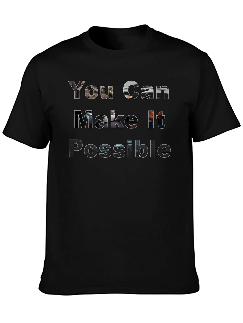 Motivational T-Shirt - You Can Make It Possible product image 3
