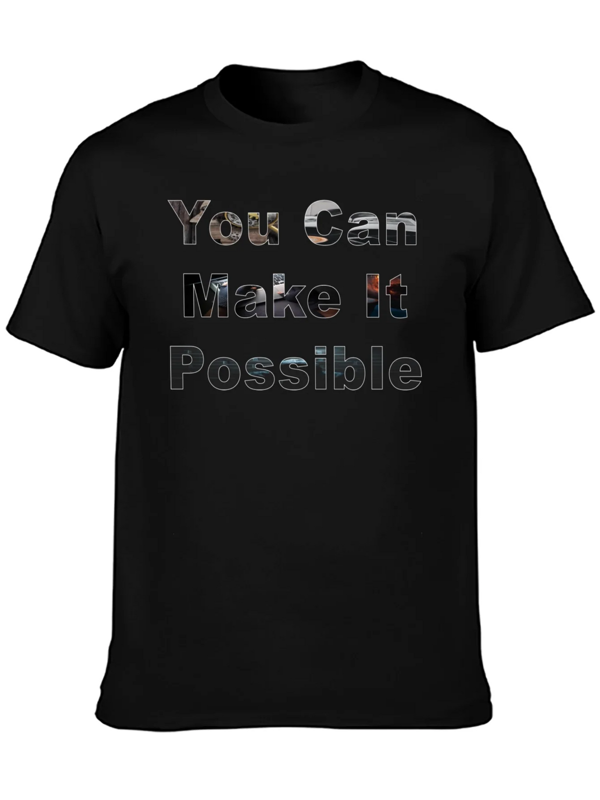 Motivational T-Shirt - You Can Make It Possible product image 3