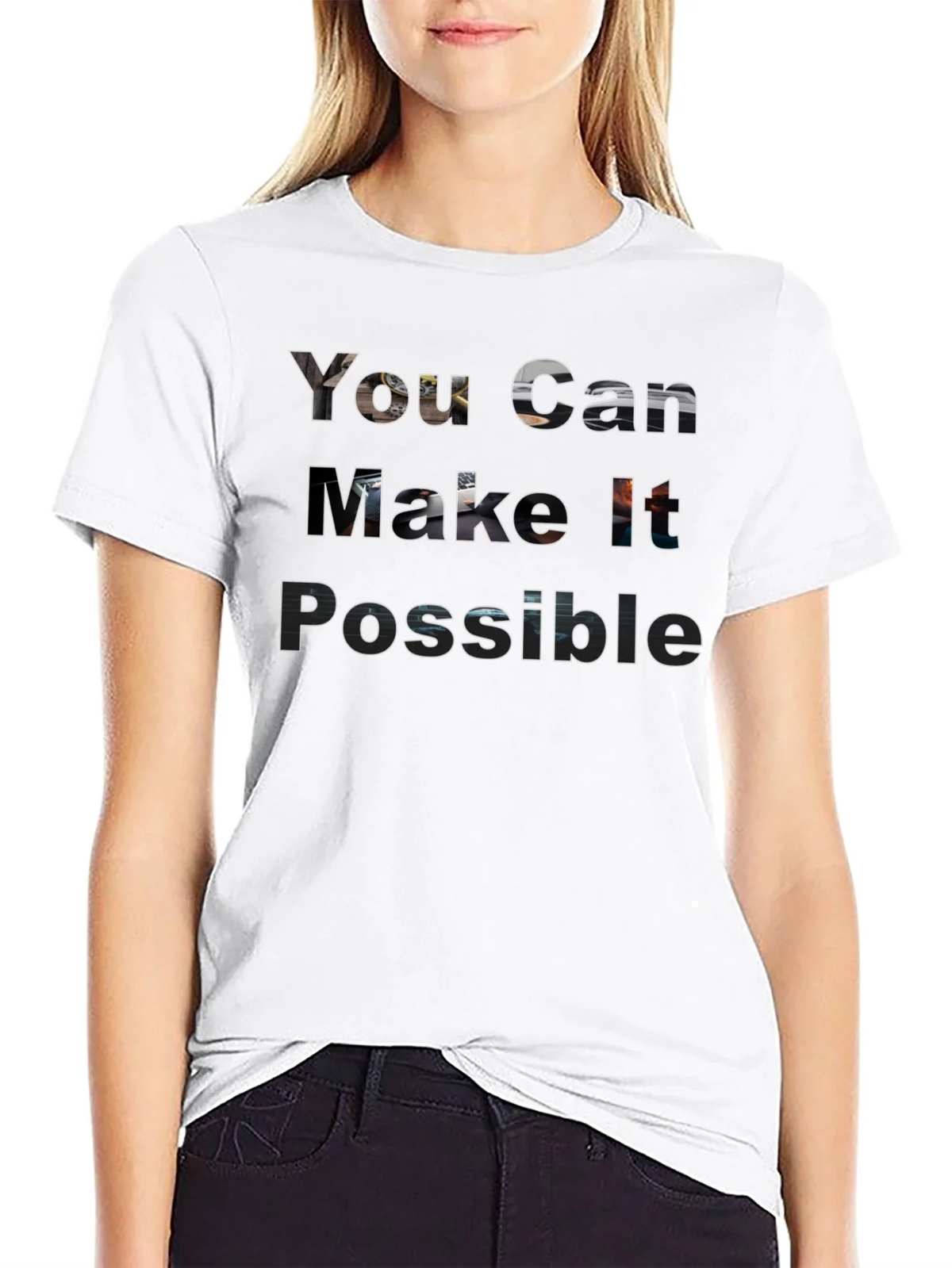 Motivational T-Shirt - You Can Make It Possible product image 8