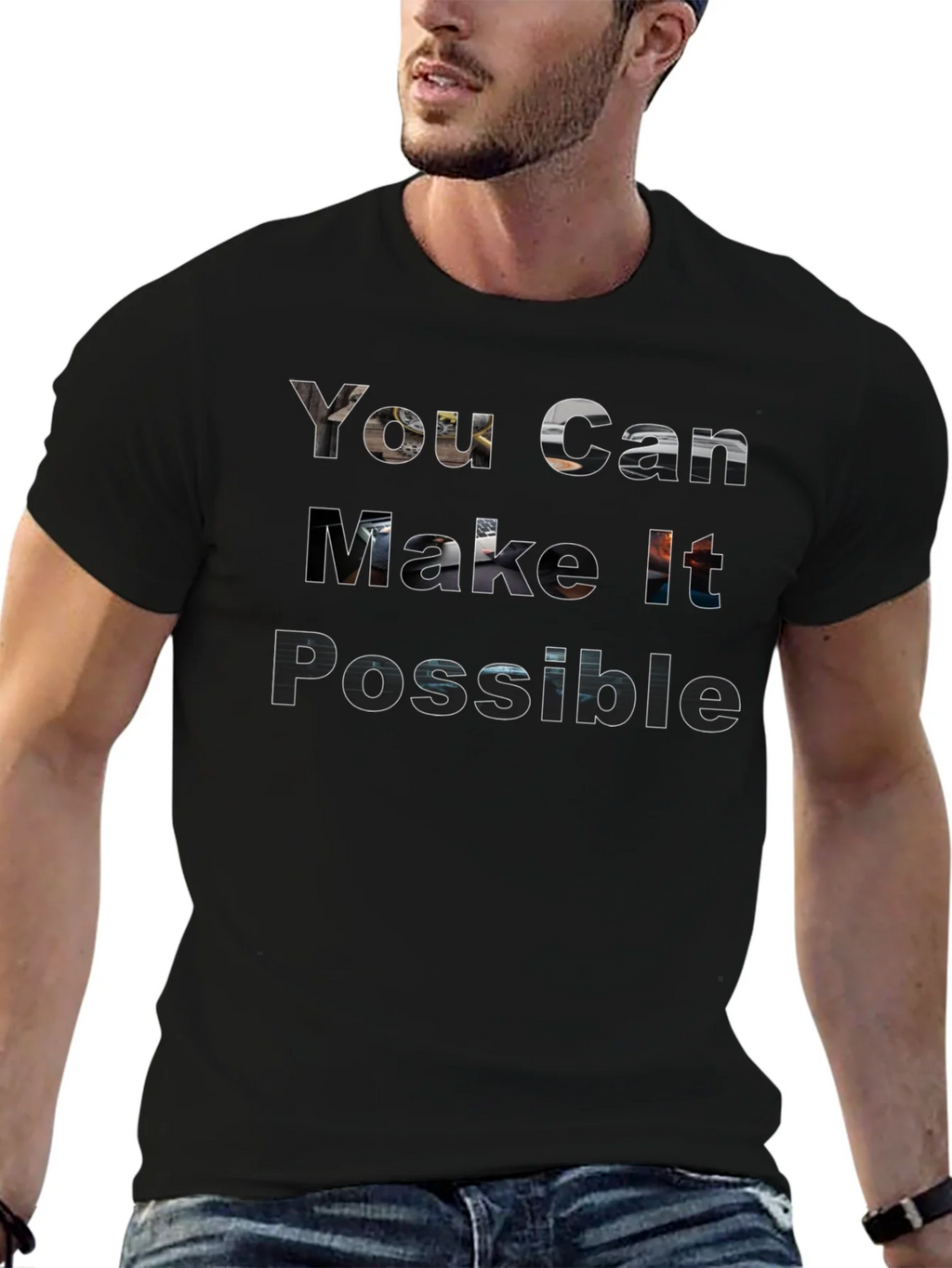 Motivational T-Shirt - You Can Make It Possible product image 6