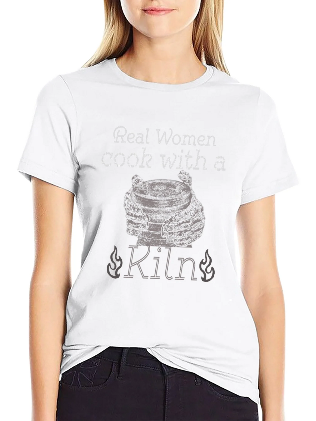 Real Women Cook With a Kiln T-Shirt product image 8