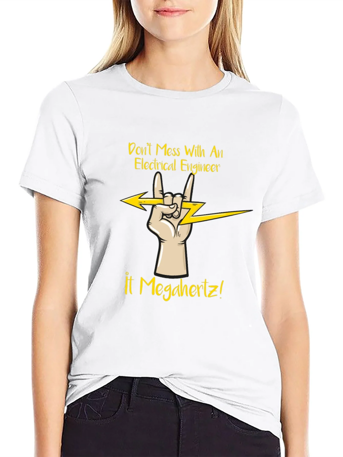 Electrical Engineer T-Shirt - Dont Mess With Megahertz! product image 8