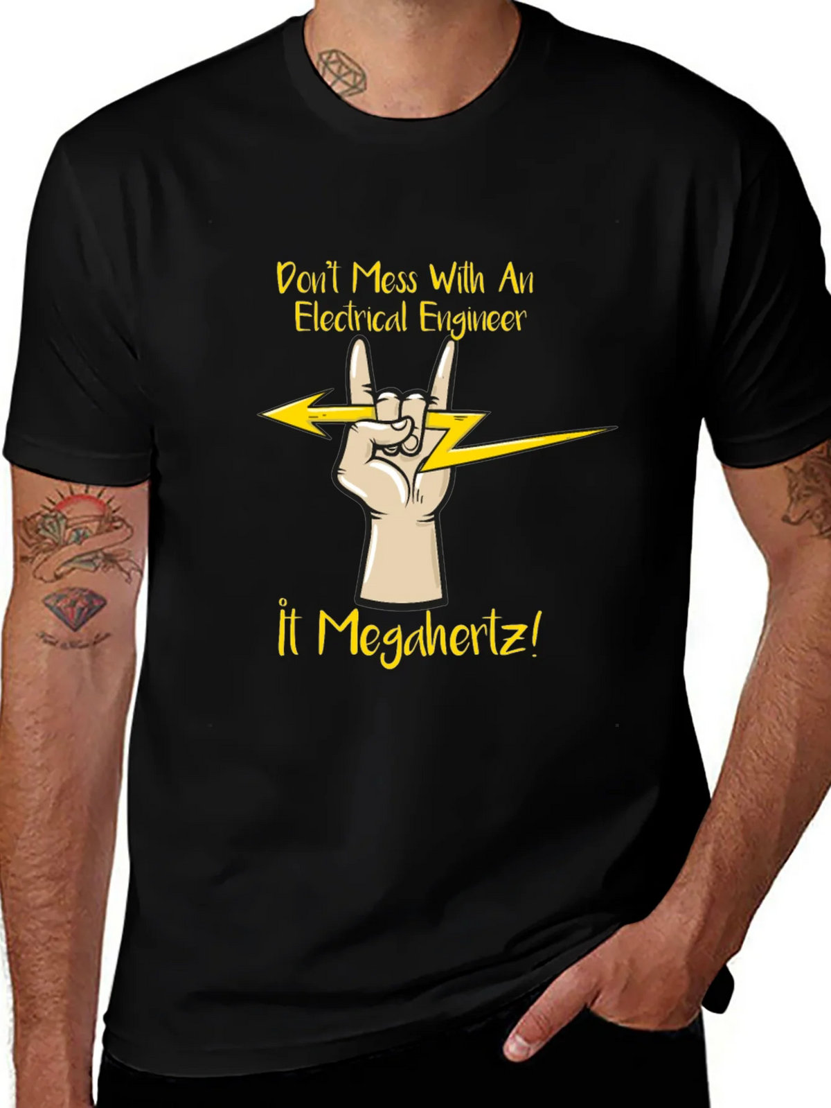 Electrical Engineer T-Shirt - Dont Mess With Megahertz! product image 1