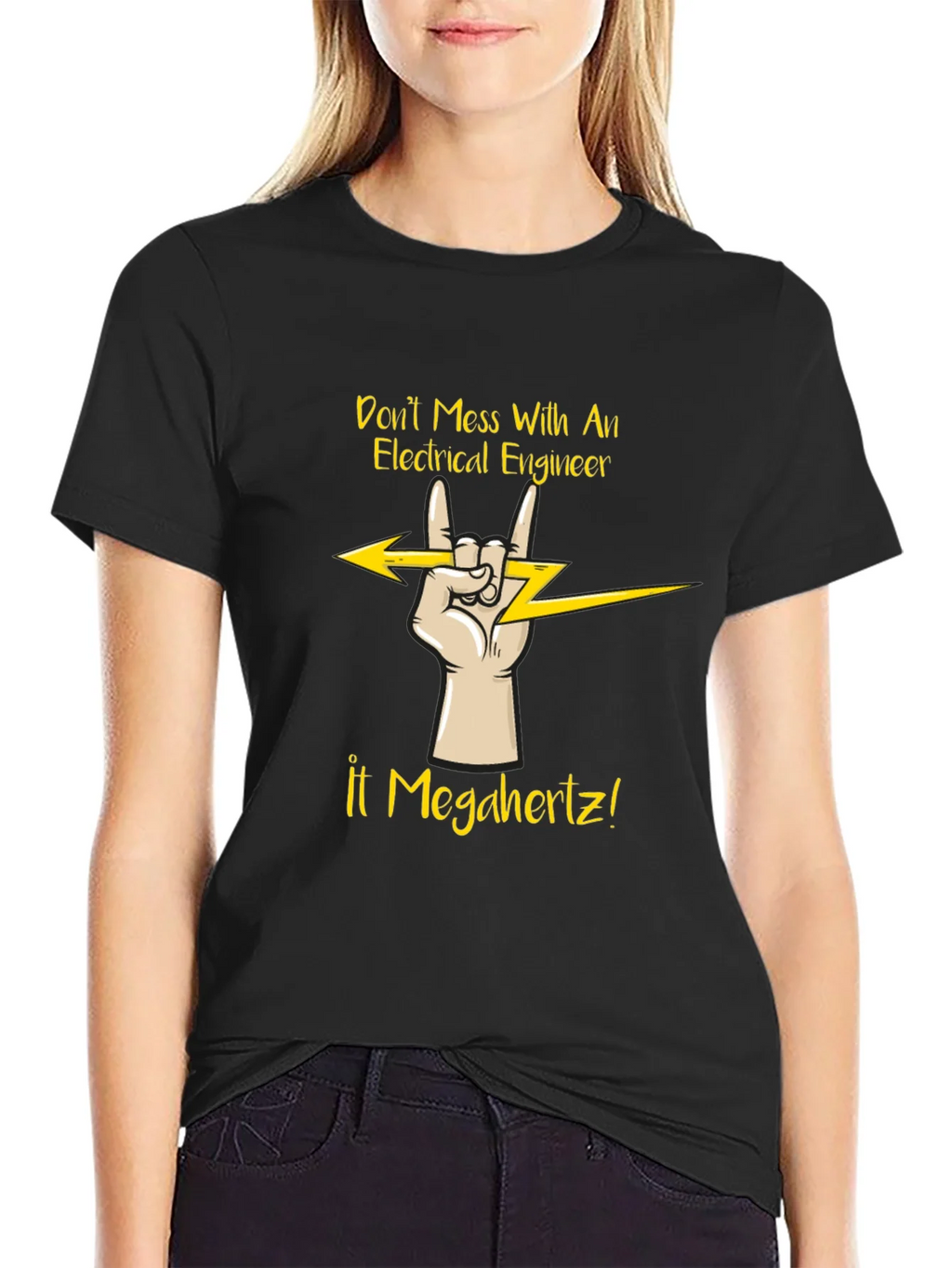 Electrical Engineer T-Shirt - Dont Mess With Megahertz! product image 2