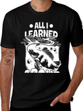 All I Learned About Fishing T-Shirt product image 1
