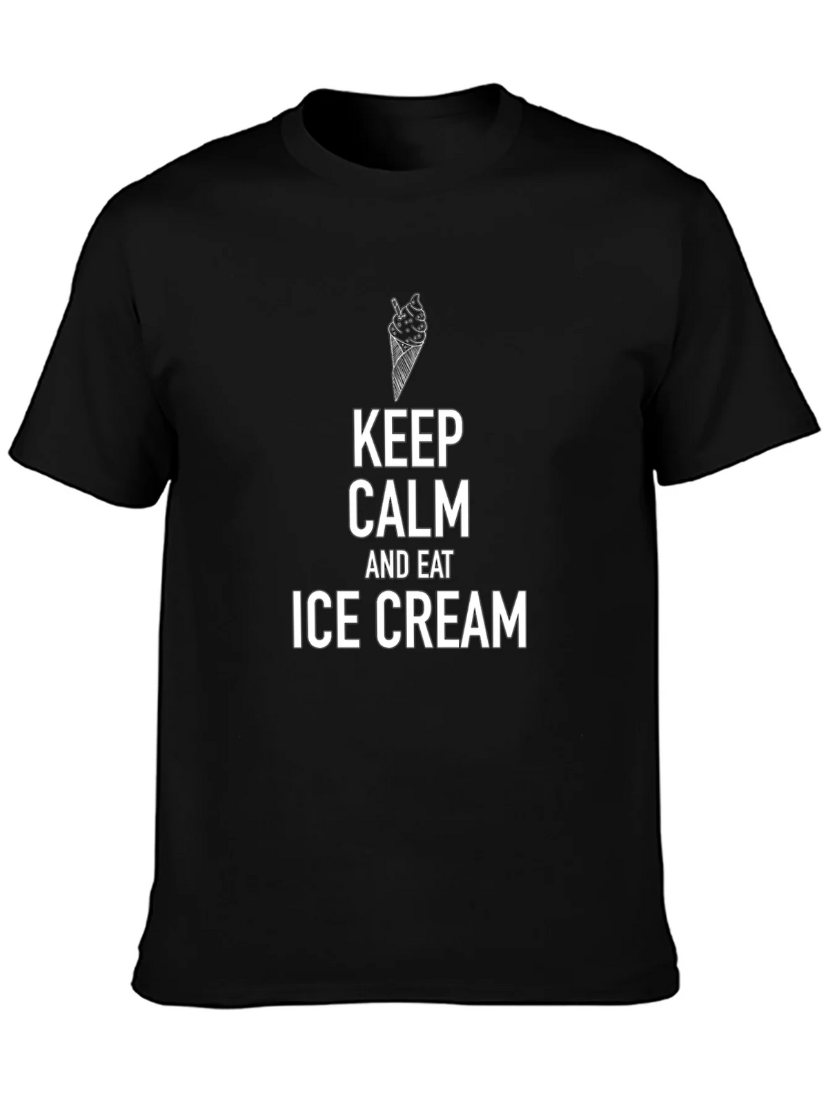 Keep Calm and Eat Ice Cream T-Shirt product image 3