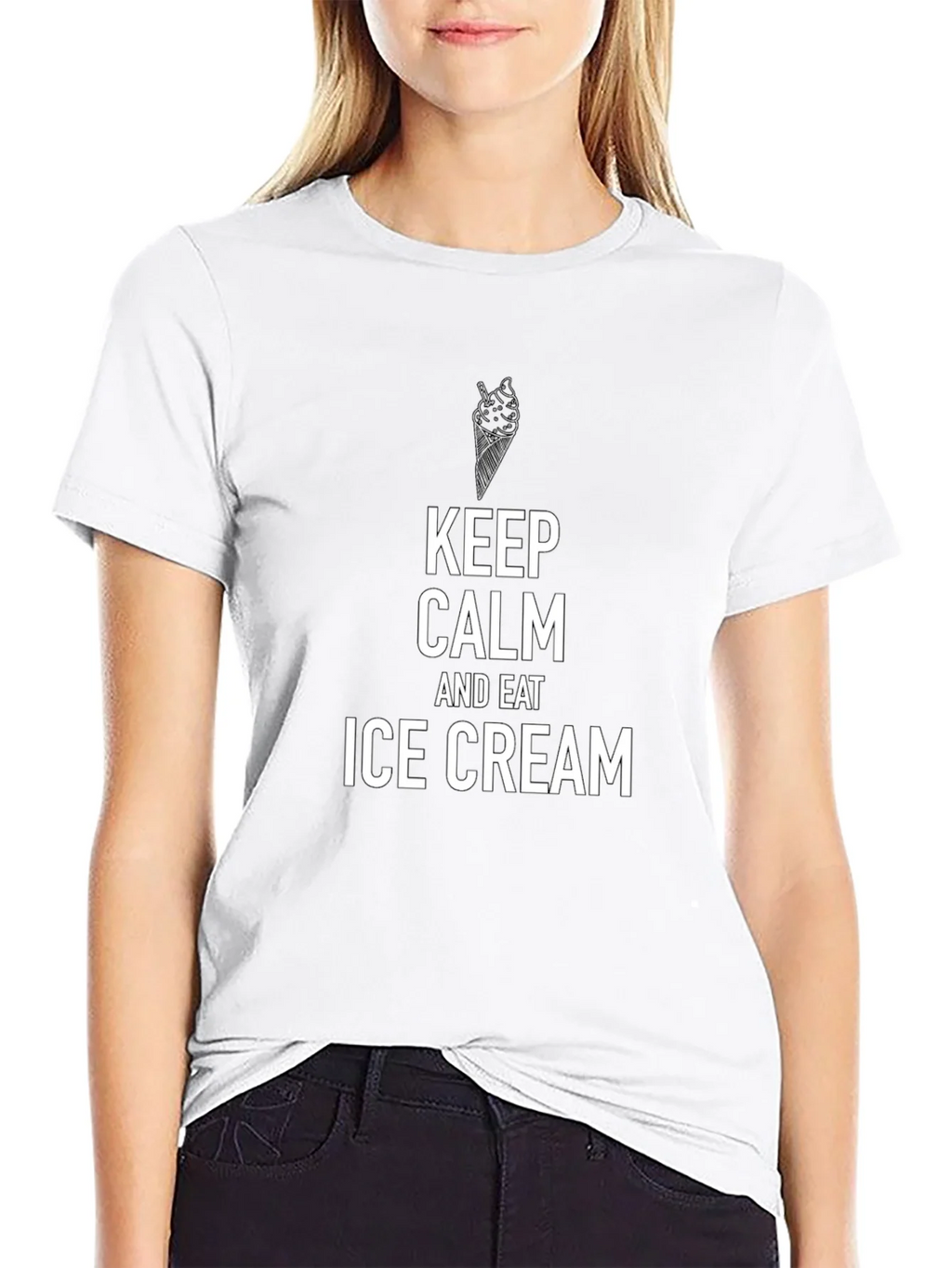 Keep Calm and Eat Ice Cream T-Shirt product image 8