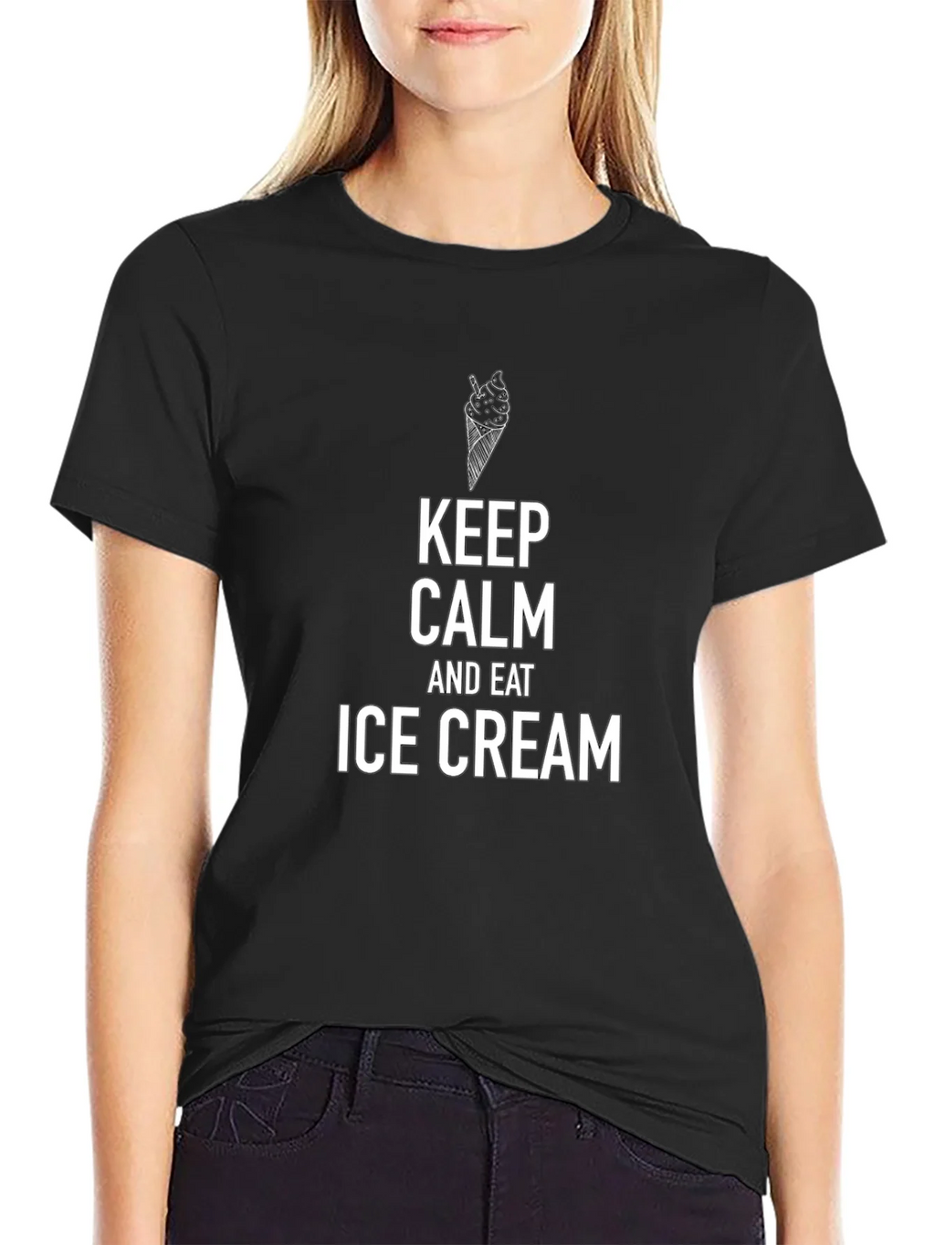 Keep Calm and Eat Ice Cream T-Shirt product image 2