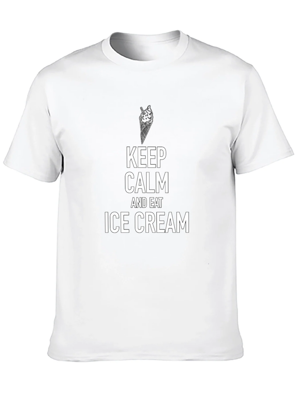 Keep Calm and Eat Ice Cream T-Shirt product image 9