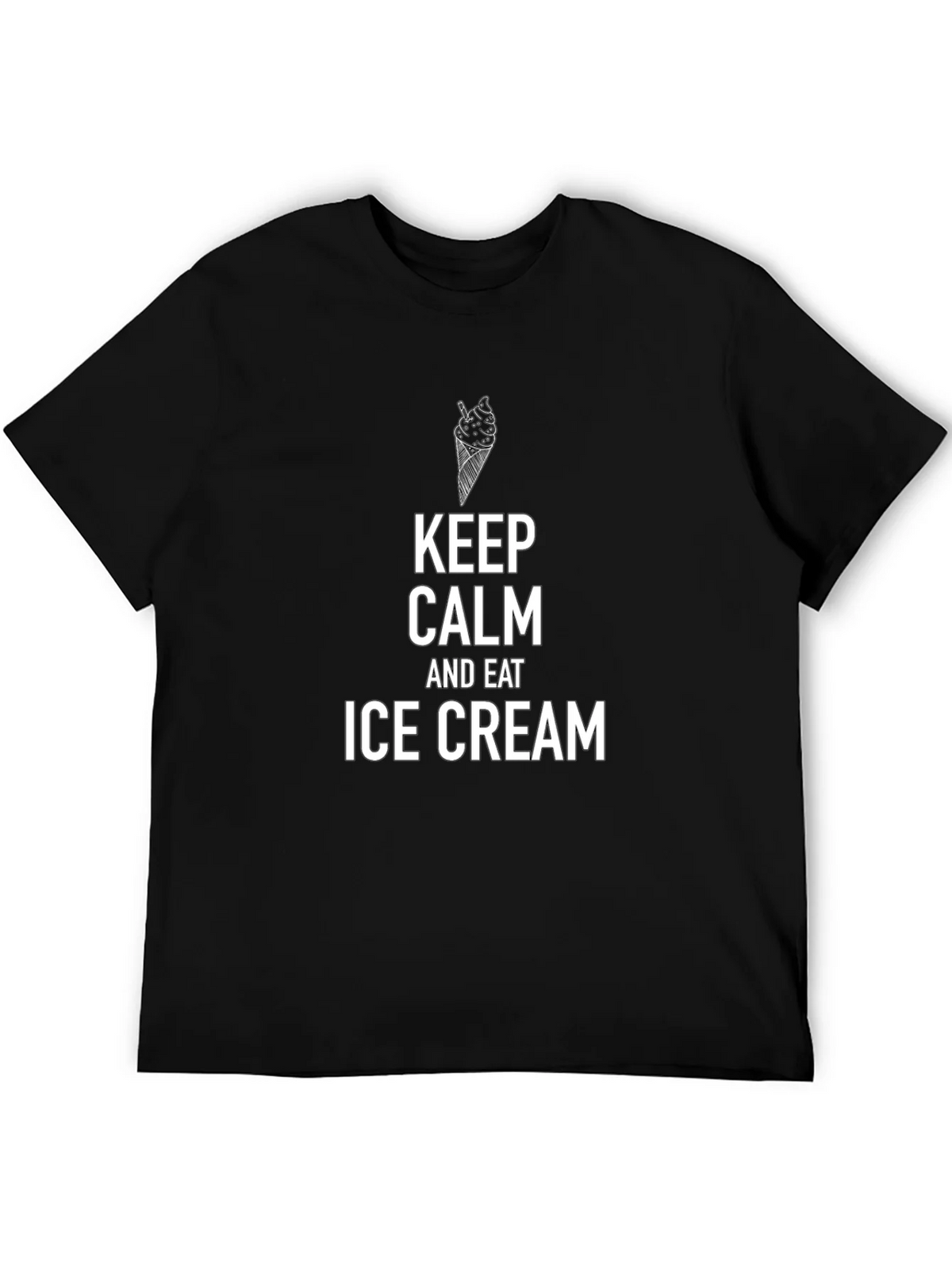 Keep Calm and Eat Ice Cream T-Shirt product image 5